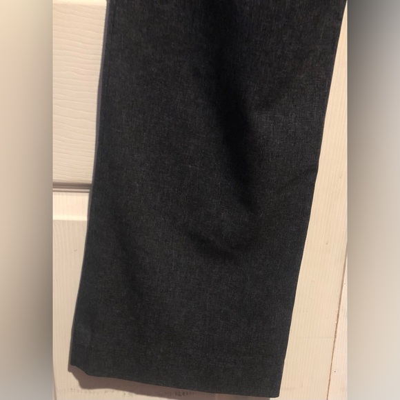 Women’s The Limited Collection Wide Leg With Flare Ankle Gray Trousers Size 14 - Picture 11 of 12